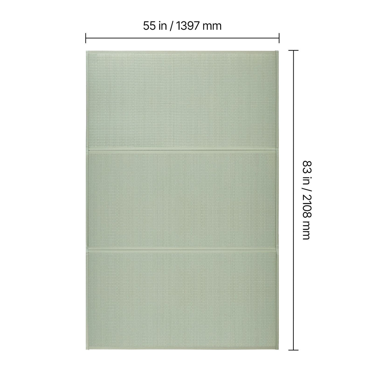 Japanese Tatami Mat, King Size Foldable Japanese Tatami Mattress( Natural Rush Grass), Japanese Floor Mattress with Backing & Fresh Scent, Futon Mattress for Sleeping Meditation Yoga