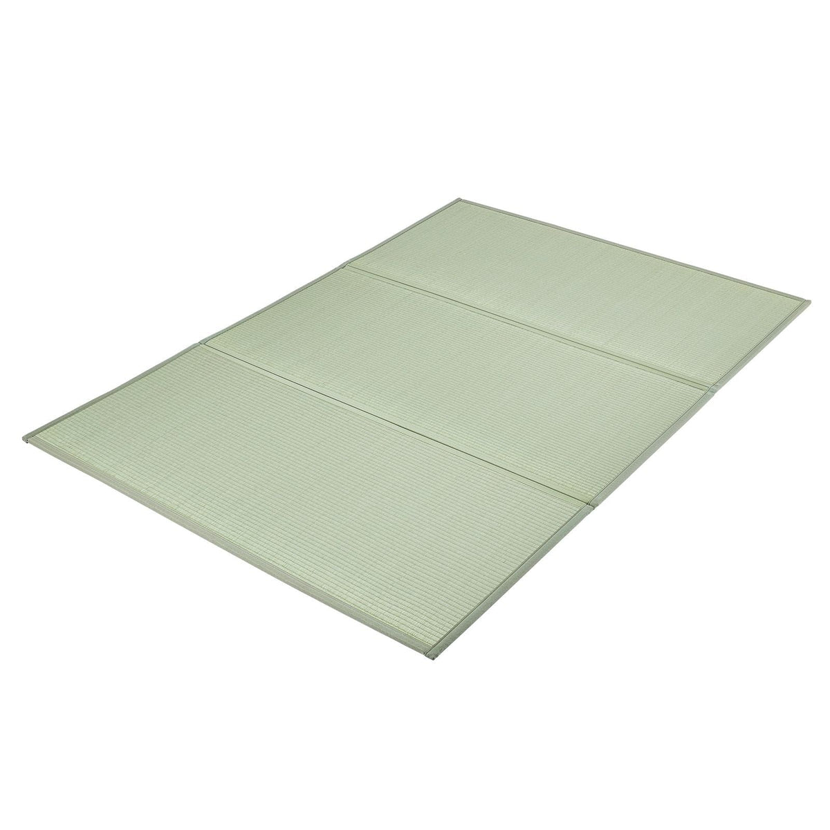 Japanese Tatami Mat, Queen Size Foldable Japanese Tatami Mattress( Natural Rush Grass), Japanese Floor Mattress with Non-Slip Backing & Fresh Scent, Futon Mattress for Sleeping Meditation Yoga