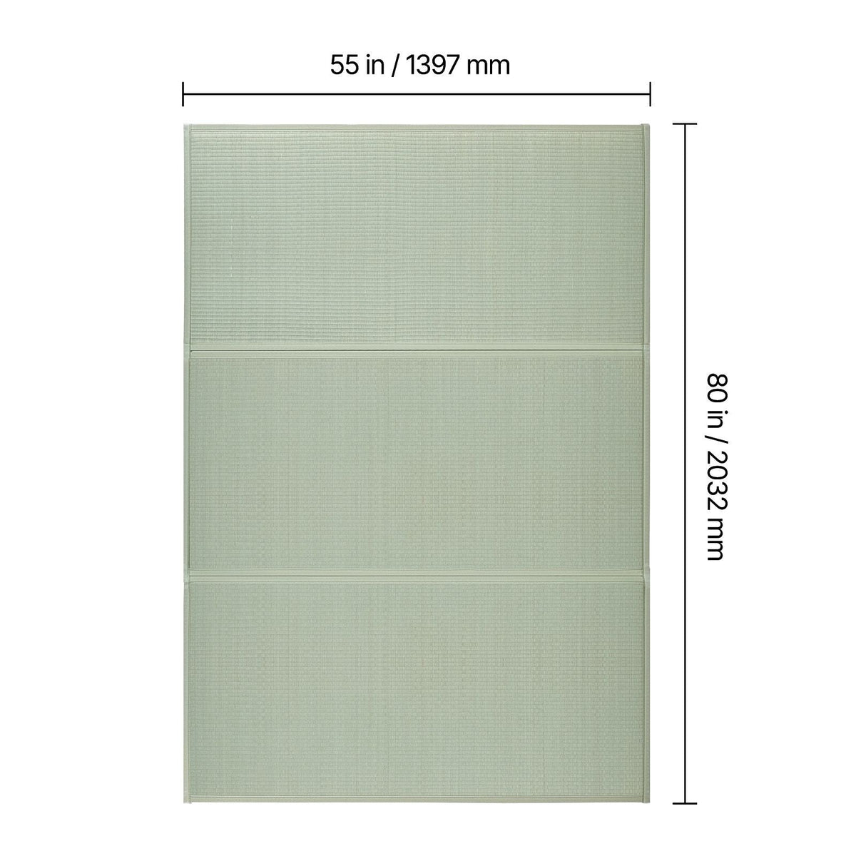 Japanese Tatami Mat, Queen Size Foldable Japanese Tatami Mattress( Natural Rush Grass), Japanese Floor Mattress with Non-Slip Backing & Fresh Scent, Futon Mattress for Sleeping Meditation Yoga