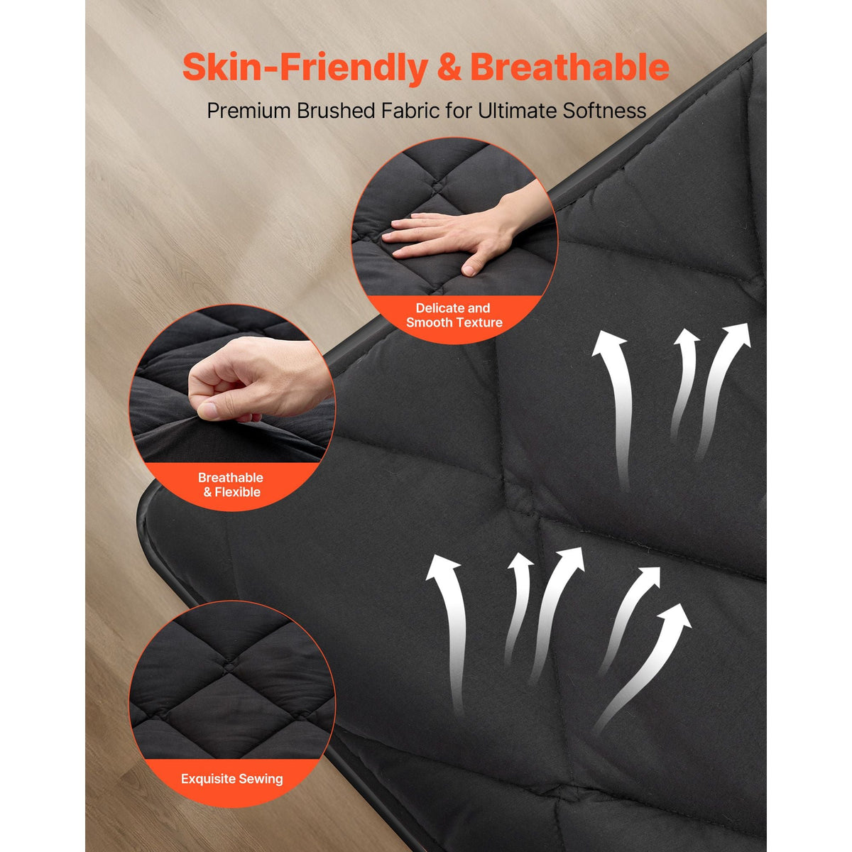 Japanese Tatami Mat, Twin Size Foldable Japanese Tatami Mattress, Futon Mattress with Storage Bag & Fastener, 9-Layer Floor Mat for Sleeping, Dormitory, Meditation, Yoga, 80 x 39 x 3.5 in, Black