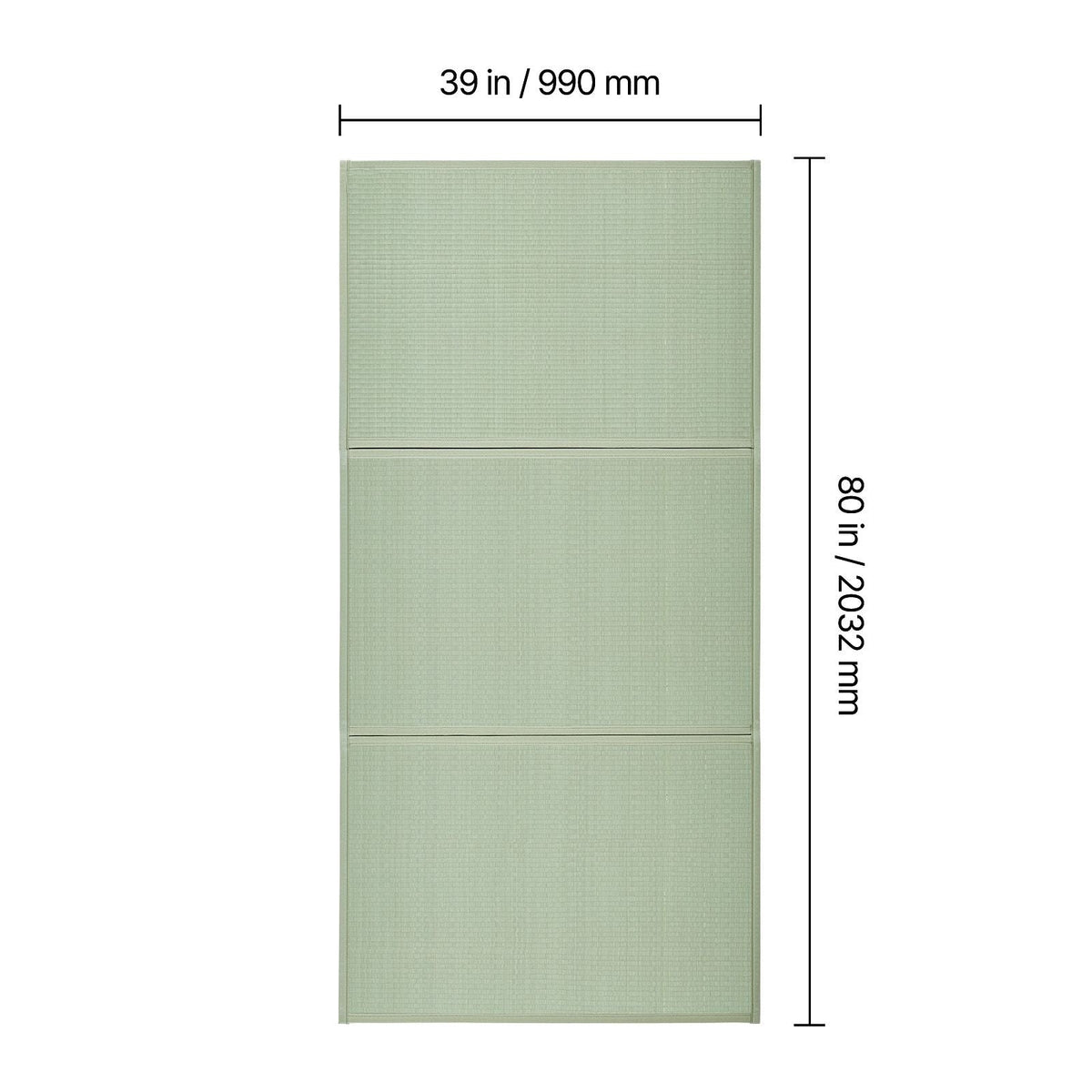Japanese Tatami Mat, Twin Size Foldable Japanese Tatami Mattress( Natural Rush Grass), Japanese Floor Mattress with Non-Slip Backing & Fresh Scent, Futon Mattress for Sleeping Meditation Yoga
