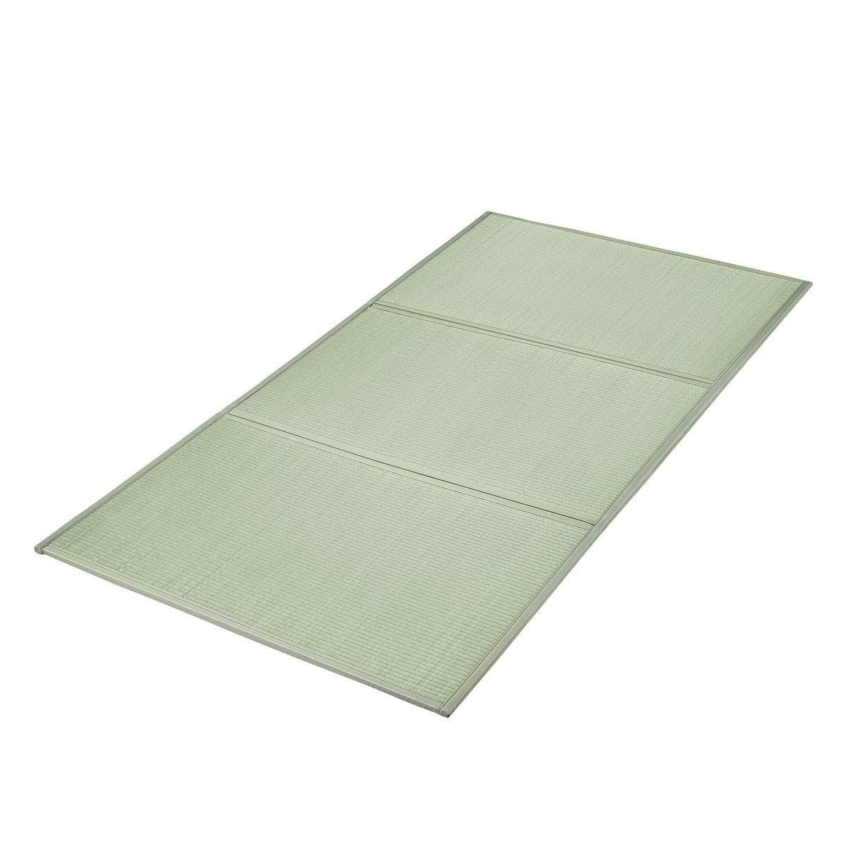 Japanese Tatami Mat, Twin Size Foldable Japanese Tatami Mattress( Natural Rush Grass), Japanese Floor Mattress with Non-Slip Backing & Fresh Scent, Futon Mattress for Sleeping Meditation Yoga