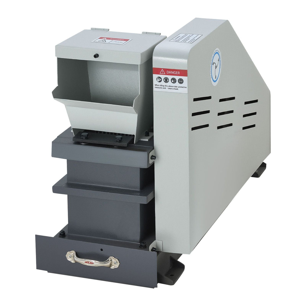 Jaw Crusher Machine, 2.2KW High Power Rock Stone Crush Machine, 6.10 x 5.12 inch Feeding Port, 1740 RPM Speed Stone Shatter Grinder, Electric Stone Shatter 220V, for Rock Coal Glass Bottle