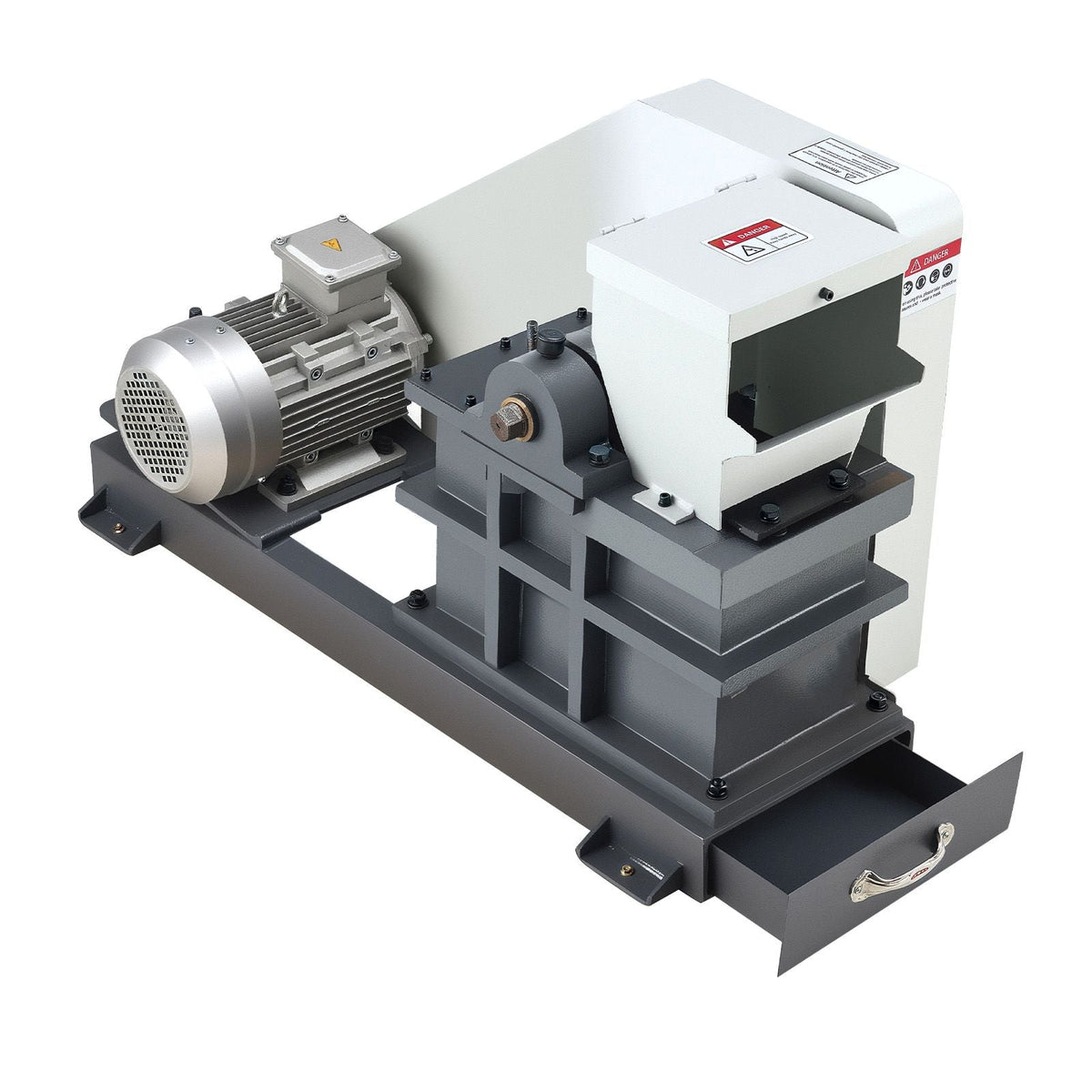 Jaw Crusher Machine, 2.2KW High Power Rock Stone Crush Machine, 6.10 x 5.12 inch Feeding Port, 1740 RPM Speed Stone Shatter Grinder, Electric Stone Shatter 220V, for Rock Coal Glass Bottle