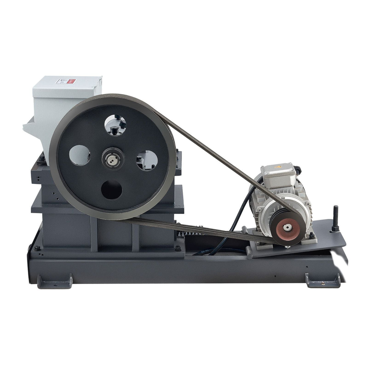 Jaw Crusher Machine, 2.2KW High Power Rock Stone Crush Machine, 6.10 x 5.12 inch Feeding Port, 1740 RPM Speed Stone Shatter Grinder, Electric Stone Shatter 220V, for Rock Coal Glass Bottle