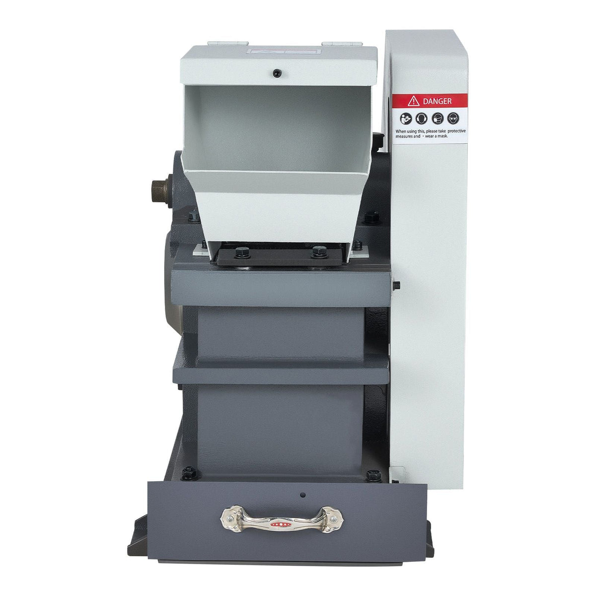 Jaw Crusher Machine, 2.2KW High Power Rock Stone Crush Machine, 6.10 x 5.12 inch Feeding Port, 1740 RPM Speed Stone Shatter Grinder, Electric Stone Shatter 220V, for Rock Coal Glass Bottle