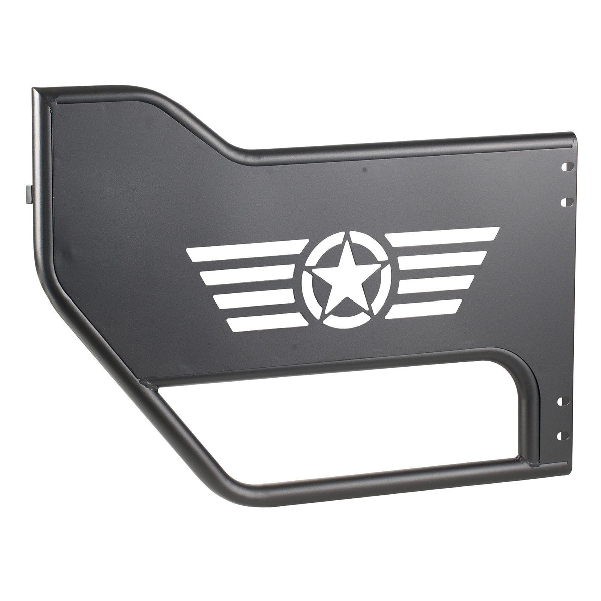 Jeep Tube Doors, 4-Door, Compatible with 2018-2026 Jeep Wrangler JL JLU & Gladiator JT 4XE, Steel Off Road Front & Rear Tubular Half Doors with DOT Certified Side View Mirrors
