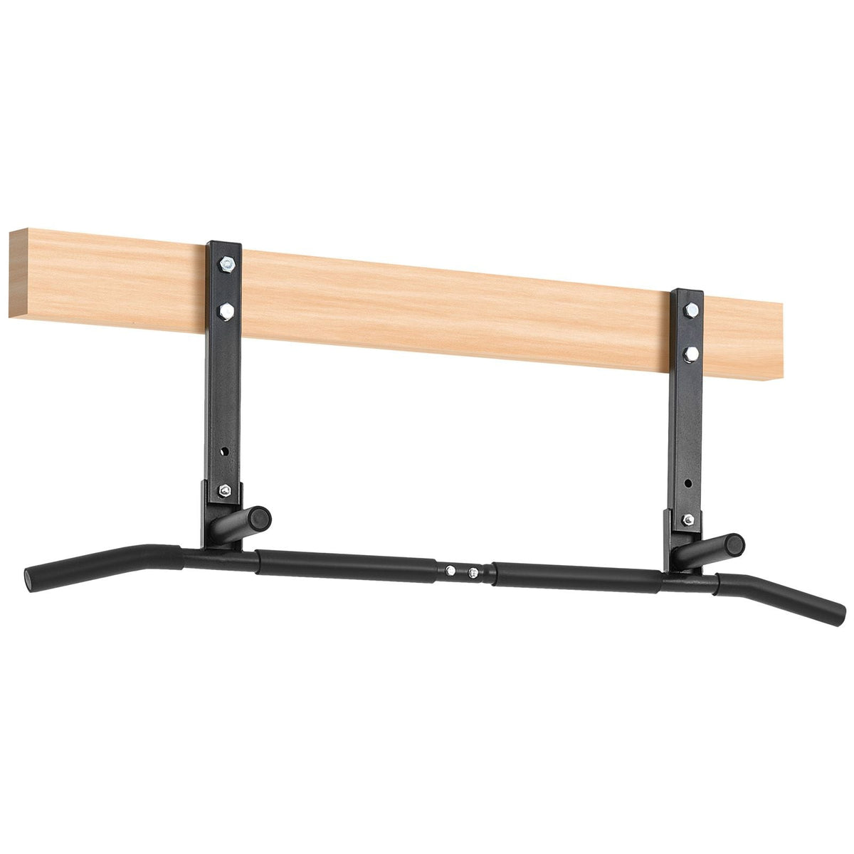 Joist Mount Pull Up Bar, Ceiling Mounted Chin Up Bar for Home Gym, Multi-Grip Pull Ups, 42 in Width Multifunctional Training Station, Heavy Duty Steel Upper Body Workout Bars, 440 lbs Capacity