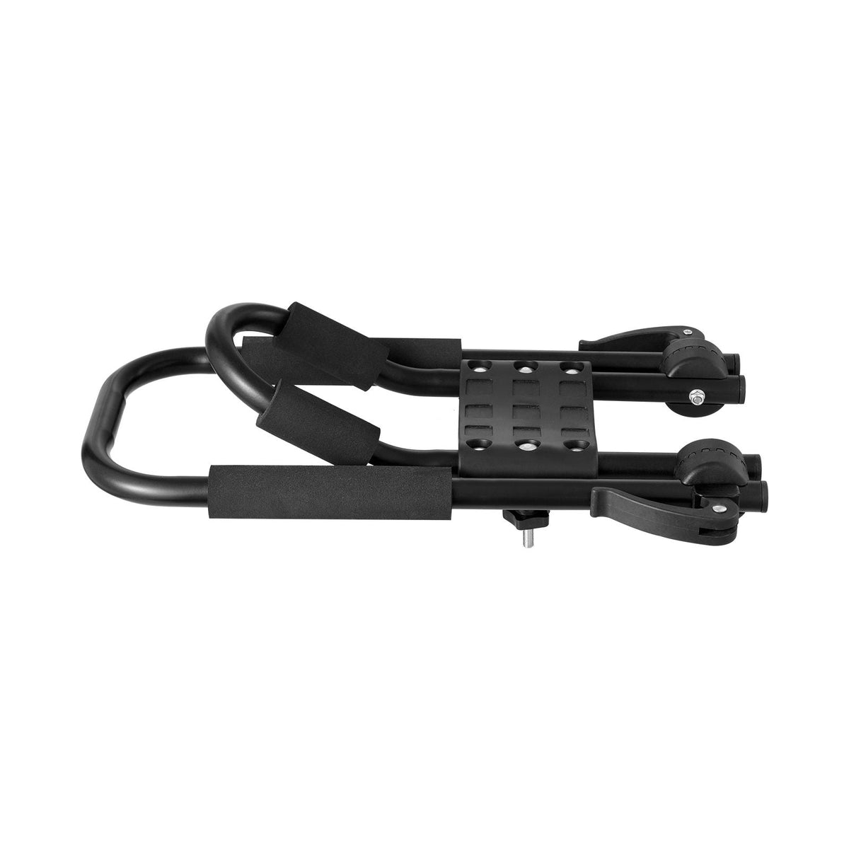 Kayak Roof Rack 2 Pairs J-Bar, Soft Roof Rack Quick Folding, Top Mount Tie Down, Carrier for kayak, Surf Board, Canoe, SUP, Ski Board, Mount on Car, SUV, Truck, 2 Kayaks