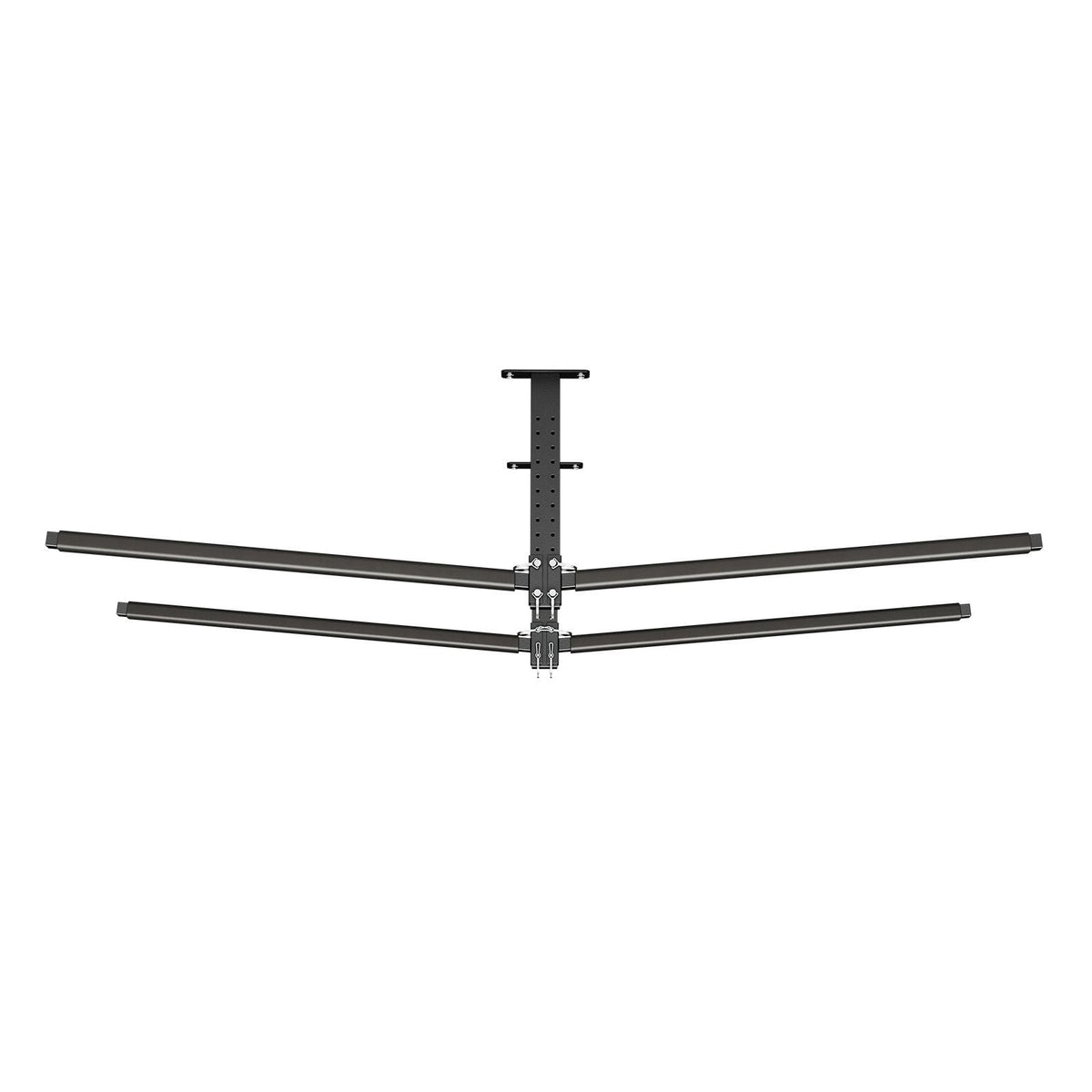 Kayak Storage Rack for 2 Kayaks, Holds Up to 250 lbs, Heavy Duty Adjustable Ceiling Rack for Garage Ceiling Mount, Overhead Garage Storage Hanger for Canoe, Ladder, SUP, Surfboard & Paddleboard
