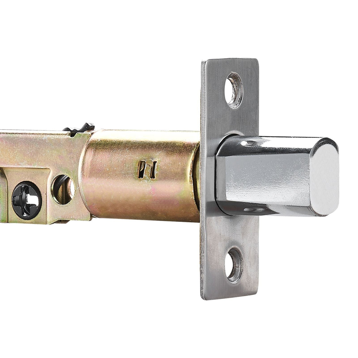 Keyless Entry Door Lock with Handle, Electronic Keypad Entry Lever, Password and Key Unlock Combination, Auto-Locking Keypad with Deadbolt, One-time Password, for Front Door, Matte Black