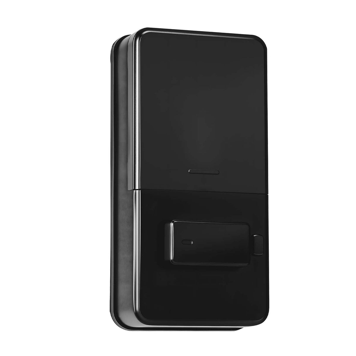Keyless Entry Door Lock with Handle Set, Touchpad Electronic Deadbolt with IC Card, Customizable User Codes, Keyed Entry, Auto Lock, Anti-Peeking Password, Backlit, for Home, Matte Black