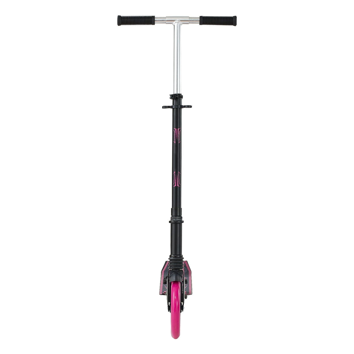 Kick Scooter for Kids Ages 8+, Teens & Adults, 2-Wheel Toddler Scooter with Adjustable Height Handlebar, Wide Anti-Slip Deck, Foldable Lightweight Frame for Boys & Girls up to 220 lbs, Pink