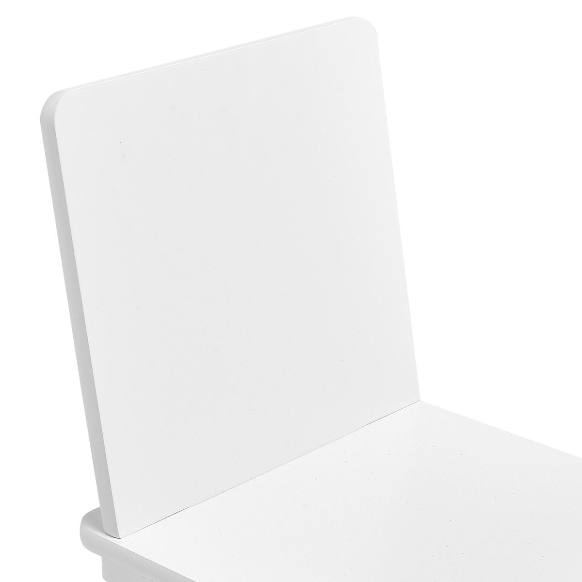 Kids Art Table and Chair Set, Toddler Craft Table with 3 Tiers Storage Cabinet, Wooden Kids Activity Play Desk with 2 Chairs, Art Craft Play Desk for Reading, Learning, Drawing, Writing, White
