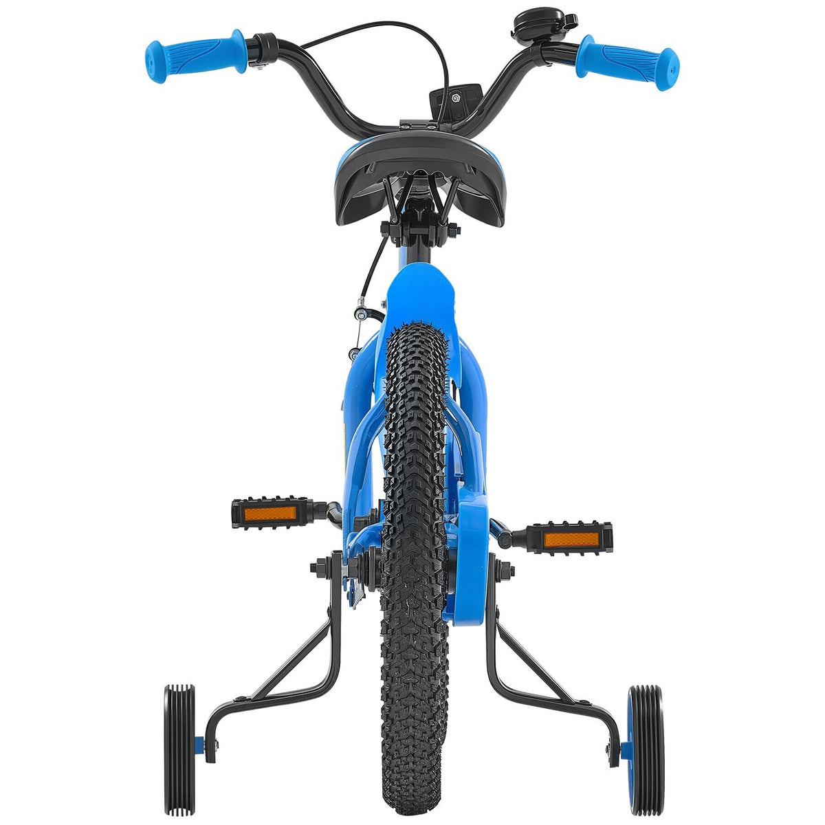 Kids Bike, 16 Inches BMX Style Children Bicycle, Rider Height 3.28 ft - 4.27 ft, Training Wheels Included, Sturdy and Easy to Assemble, Toddler Bike for Boys & Girls Learning to Ride, Blue