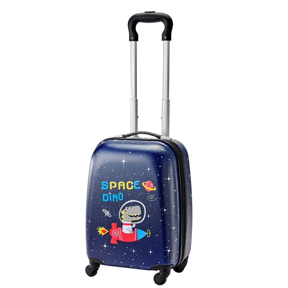 Kids Luggage Set, 2 Piece, 18 Inch Hardside Rolling Wheels Suitcase with Hard-Shell Backpack, Dinosaur Kids Carry on Luggage Set, Holiday Birthday Gift for Girls & Boys, Airline Approved