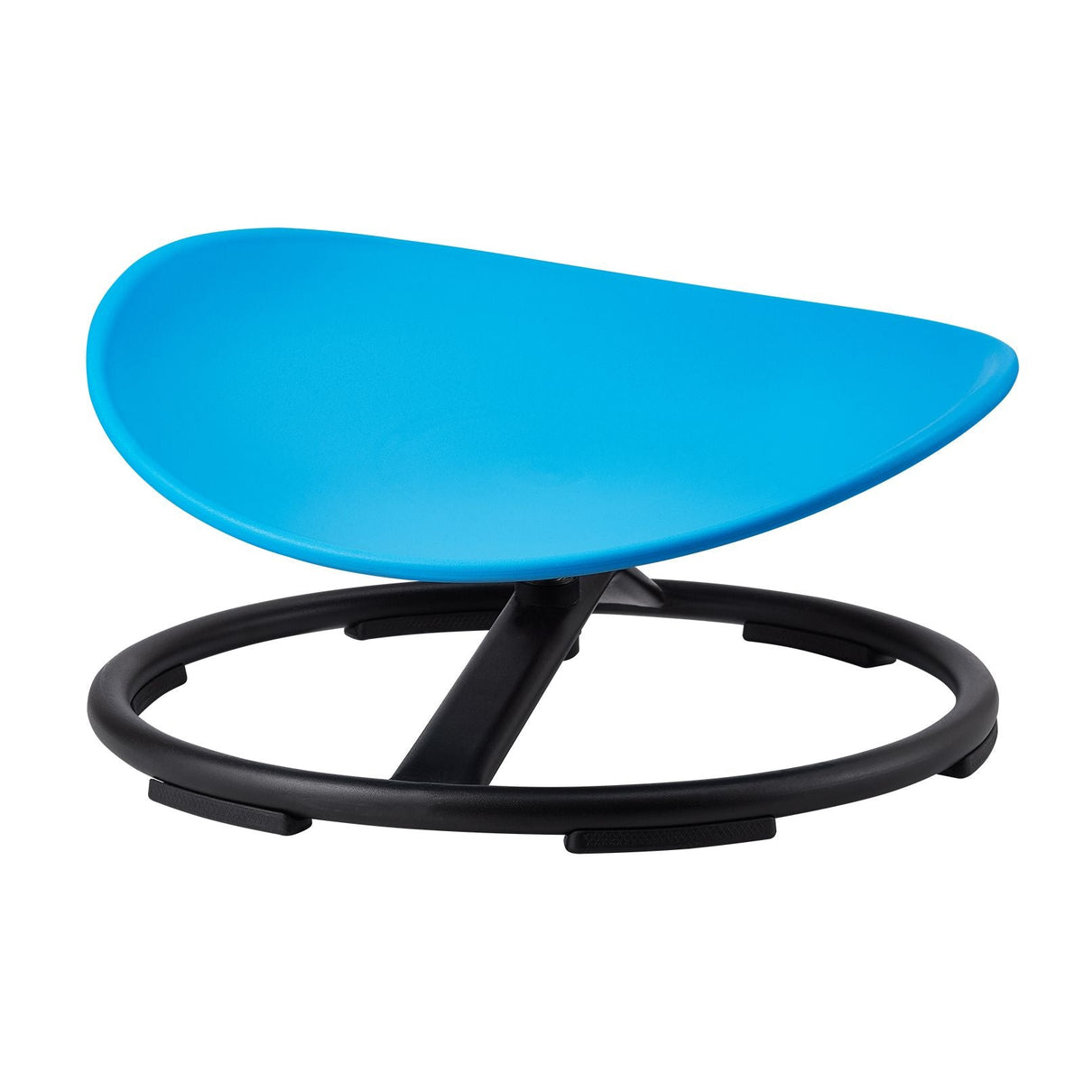 Kids Swivel Chair, 220 LBS Capacity, Sensory Spinning Chair, Autistic Kids Sensory Toy Chair with Non-Slip Metal Base, Toddler Sit and Spin Chair for Coordination Balance Focus Training Blue