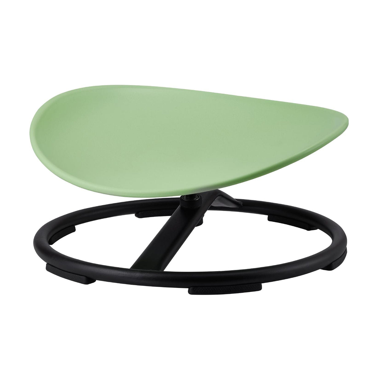 Kids Swivel Chair, 220 LBS Capacity, Sensory Spinning Chair, Autistic Kids Sensory Toy Chair with Non-Slip Metal Base, Toddler Sit and Spin Chair for Coordination Balance Focus Training Green