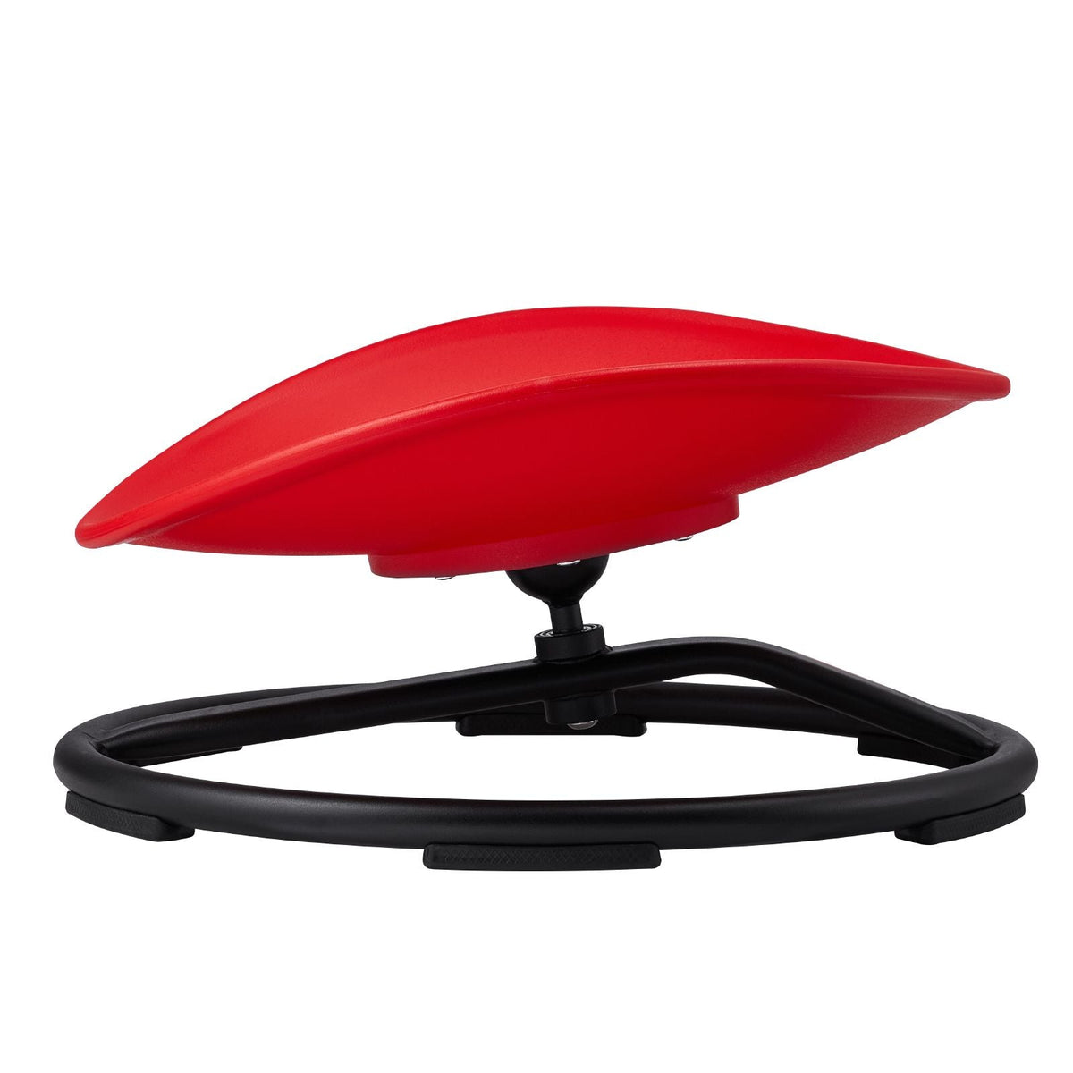 Kids Swivel Chair, 220 LBS Capacity, Sensory Spinning Chair, Autistic Kids Sensory Toy Chair with Non-Slip Metal Base, Toddler Sit and Spin Chair for Coordination Balance Focus Training Red