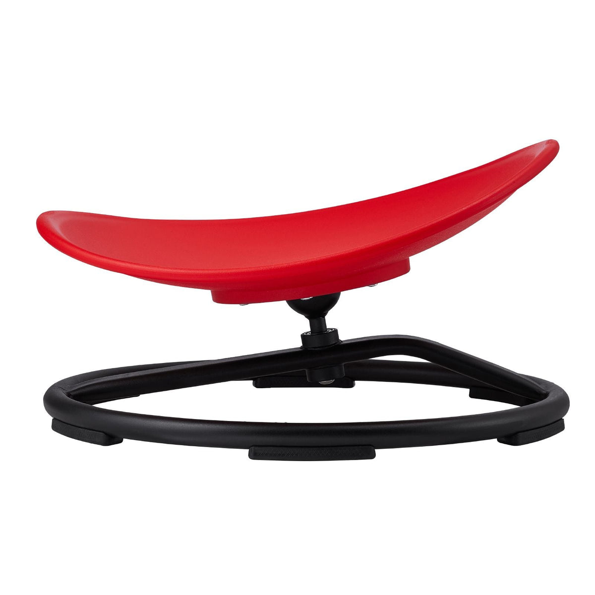 Kids Swivel Chair, 220 LBS Capacity, Sensory Spinning Chair, Autistic Kids Sensory Toy Chair with Non-Slip Metal Base, Toddler Sit and Spin Chair for Coordination Balance Focus Training Red