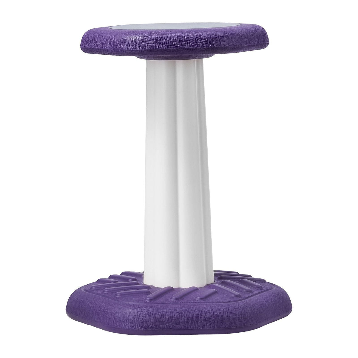 Kids Wobble Chair, Active Chair with Sponge Cushion, Wobble Stool Improves Focus, Posture and Calm Children, Ideal for Schools and Home, Age 7-14, Purple