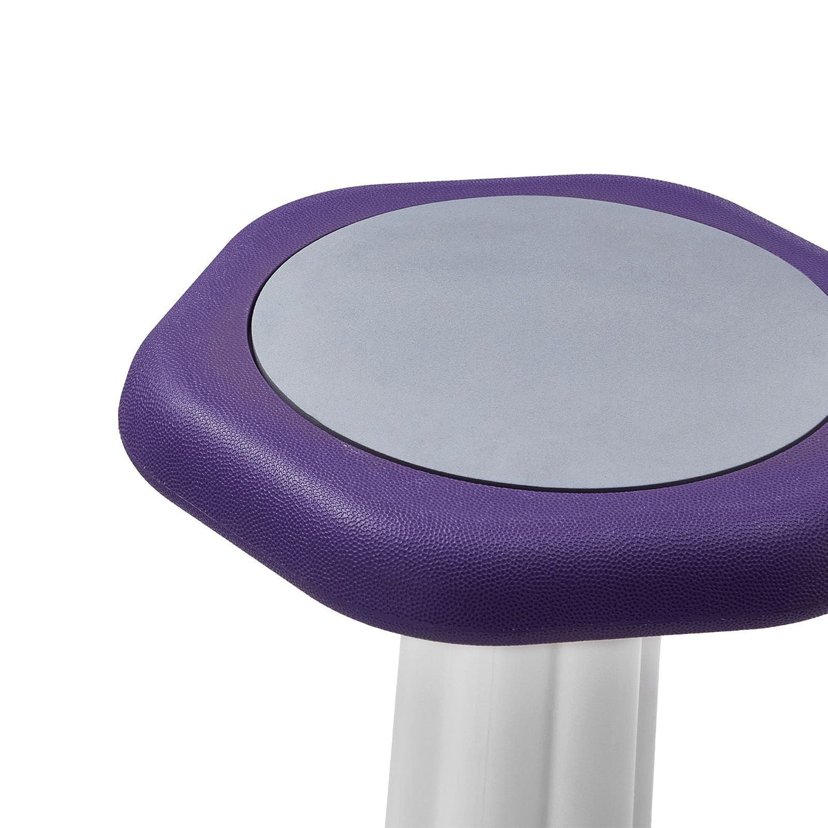 Kids Wobble Chair, Active Chair with Sponge Cushion, Wobble Stool Improves Focus, Posture and Calm Children, Ideal for Schools and Home, Age 7-14, Purple
