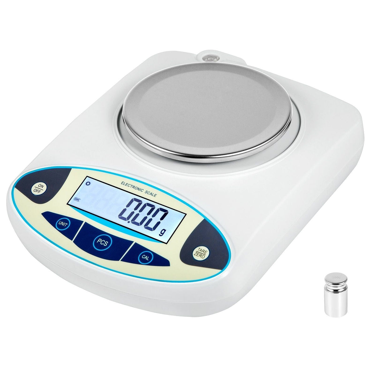 Lab Scale Analytical Balance, 3000g x 0.01g Accuracy High Precision Lab Scale 13 Units Conversion Scientific Digital Laboratory Balance Scale for Lab, Jewelry, Industrial, Business(3000g, 0.01g)