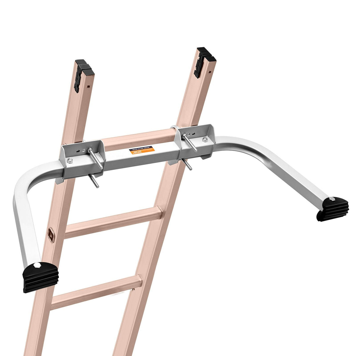 Ladder Stabilizer, Extension Ladder Standoff, Heavy Duty Wing Span/Wall Ladder Accessories for Roof Gutter, Easy to Use & Wide Adaptability & Anti-slip Rubber Feet, 330 lbs Weight Rating