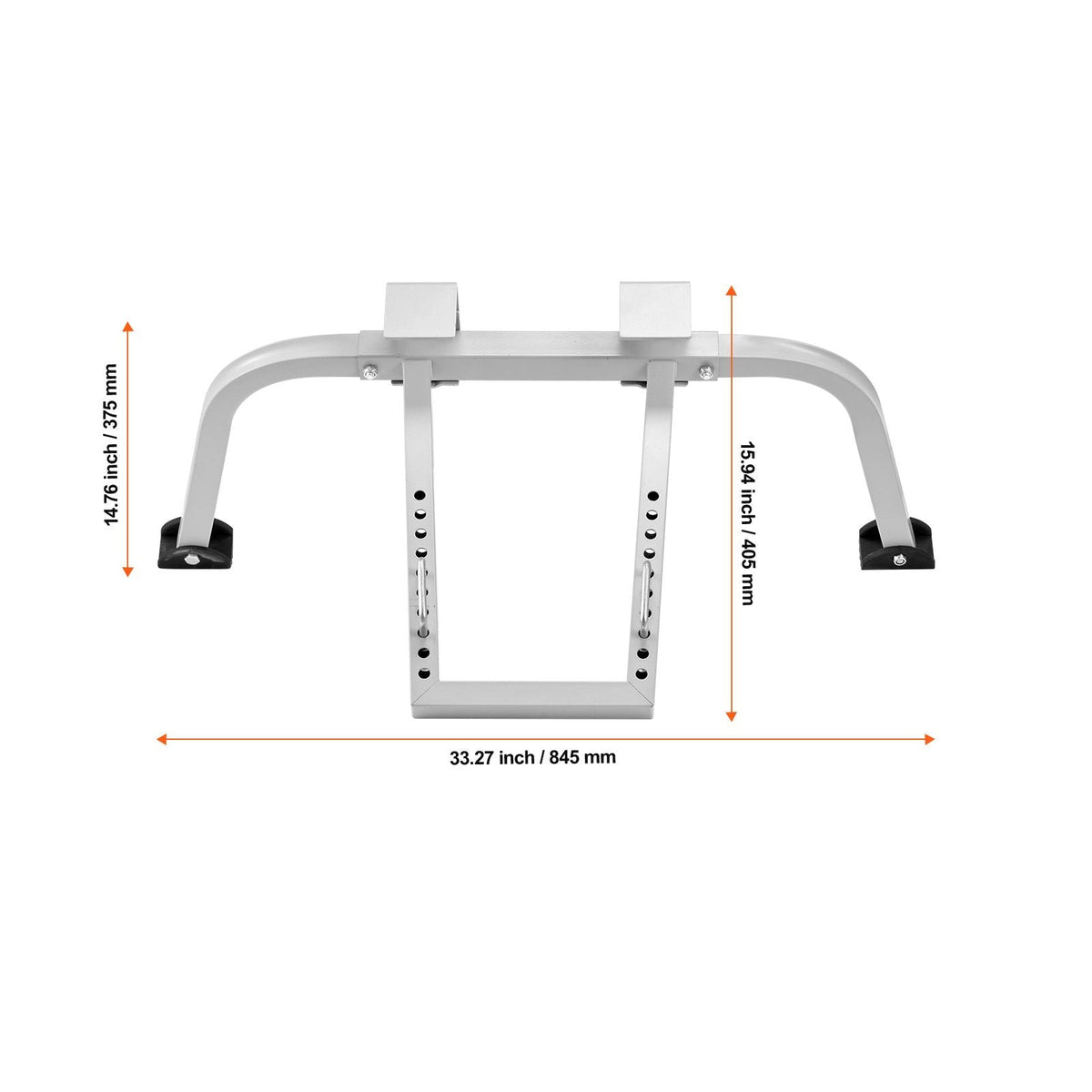 Ladder Stabilizer, Heavy Duty Steel Ladder Roof Hook, Ladder Stabilizer with Wing Span/Wall Extension Accessory, Stable Ladder Standoff Arms for Roof Gutter with Anti-Slip Rubber Feet