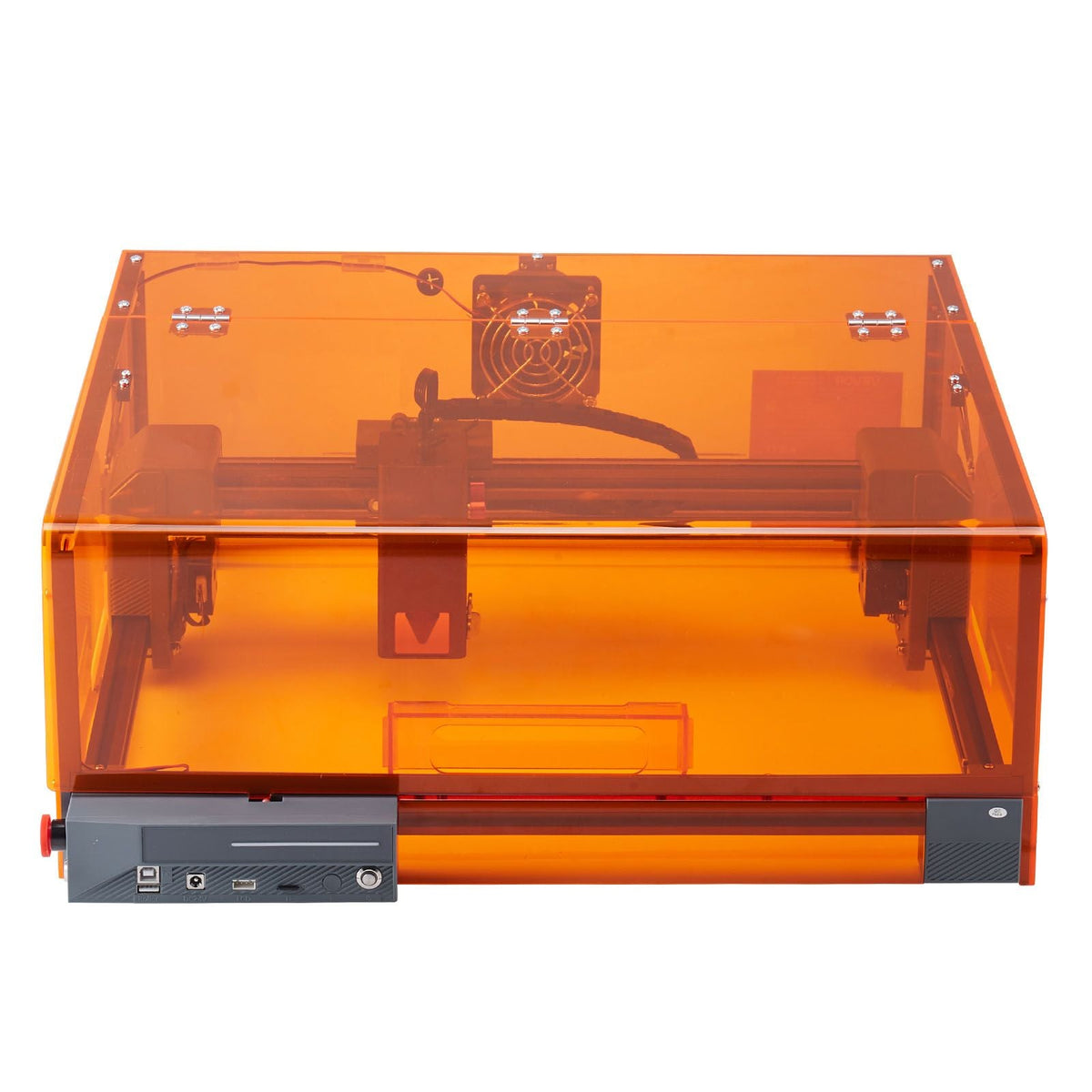 Laser Engraver, 20W, Laser Engraving and Cutting Machine with Enclosure, Laser Cutter Engraver Machine, 7000 mm/min, 11.8 x 11.8 in Working Area, for Wood, Leather, Glass, Certain Metal, Class 1