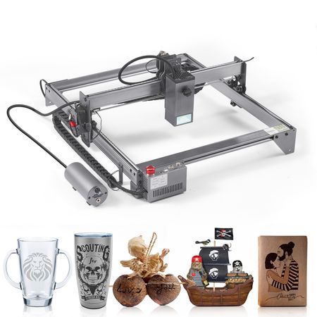 Laser Engraver, 20W Output Laser Engraving Machine, 15.7" x 15.7" Large Working Area, 10000mm/min Movement Speed, Compressed Spot with Eye Protection, Laser Cutter for Wood, Certain Metal
