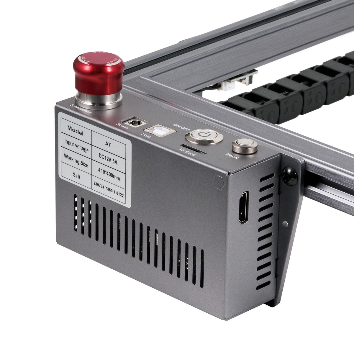 Laser Engraver, 5W Output Laser Engraving Machine, 16.1" x 15.7" Large Working Area, 10000mm/min Movement Speed, Compressed Spot with Eye Protection, Laser Cutter for Wood, Certain Metal