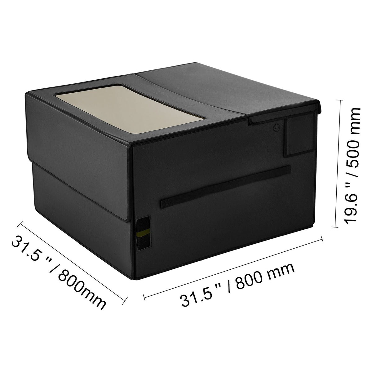 Laser Engraver Enclosure, 31.5 x 31.5 x 19.6", Flame Retardant and Fireproof Protective Cover, with Exhaust Fan and Pipe, Insulates Smoke, Noise and Eye Protection, Fits for Most Laser Engraver