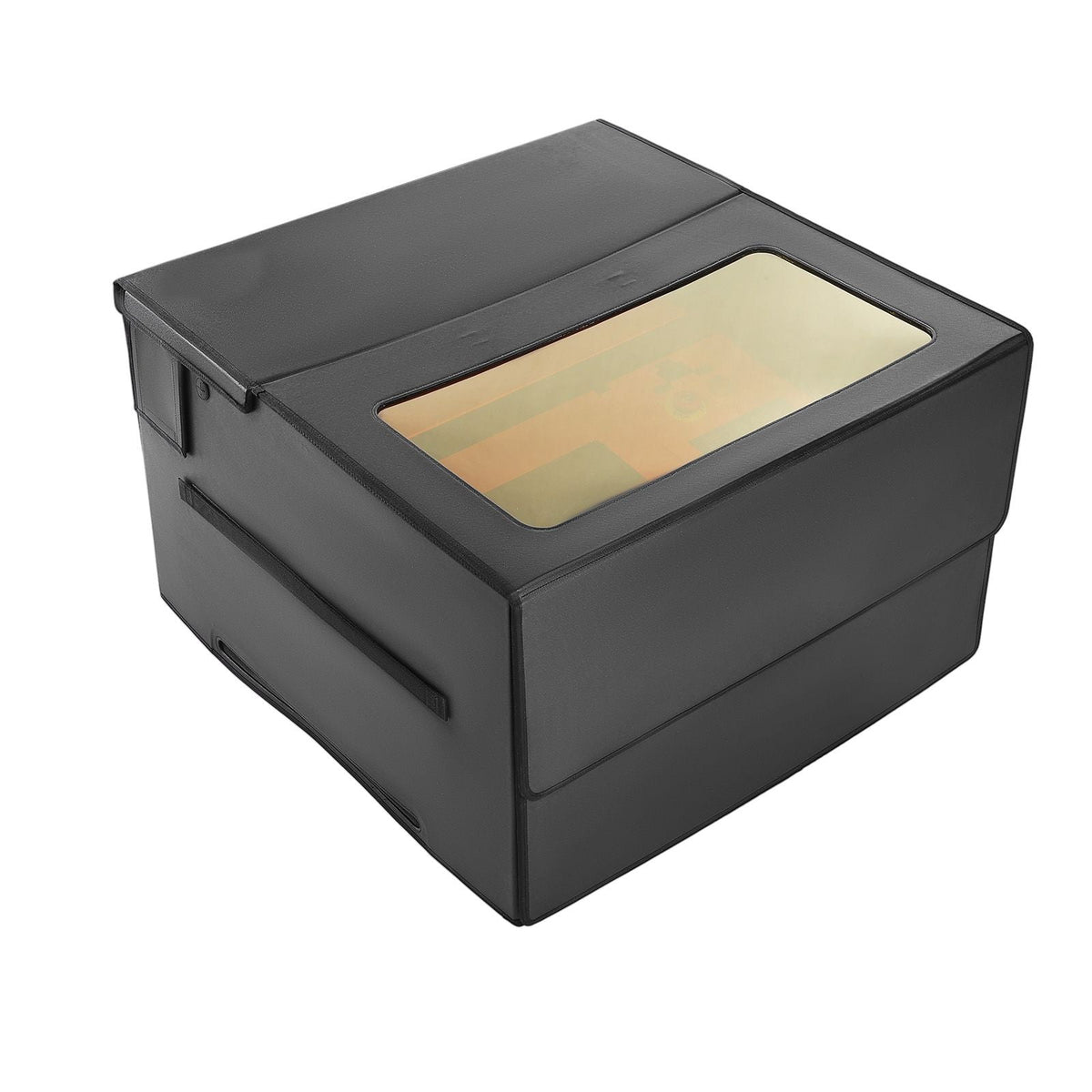 Laser Engraver Enclosure, 31.5 x 31.5 x 19.6", Flame Retardant and Fireproof Protective Cover, with Exhaust Fan and Pipe, Insulates Smoke, Noise and Eye Protection, Fits for Most Laser Engraver