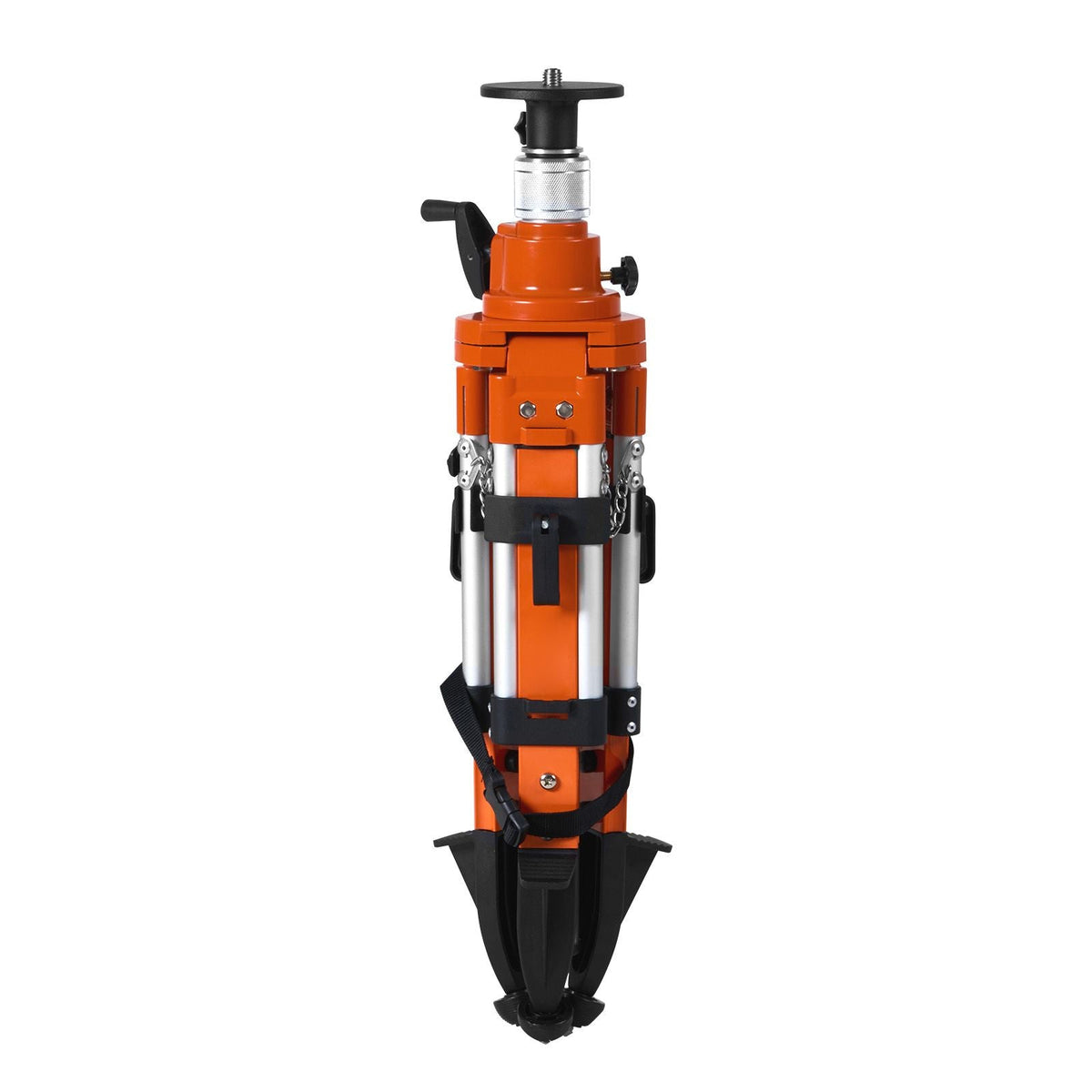 Laser Level Tripod Stand, 5/8"-11 Thread Mount, 27.16-67.71 inch Height Adjustment Heavy Duty Survey Tripod, with Level Bubble & Diffusion Limiter , Liftable Non-Skid Feet for Construction