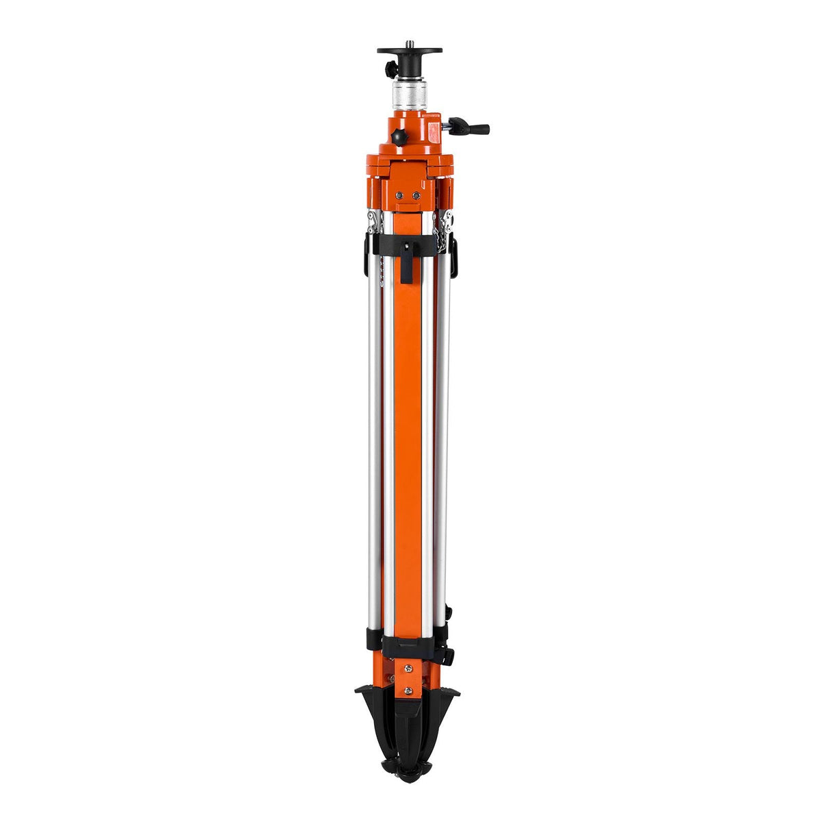 Laser Level Tripod Stand, 5/8"-11 Thread Mount, 45.07-114.37 inch Height Adjustment Heavy Duty Survey Tripod, with Level Bubble & Diffusion Limiter , Liftable Non-Skid Feet for Construction