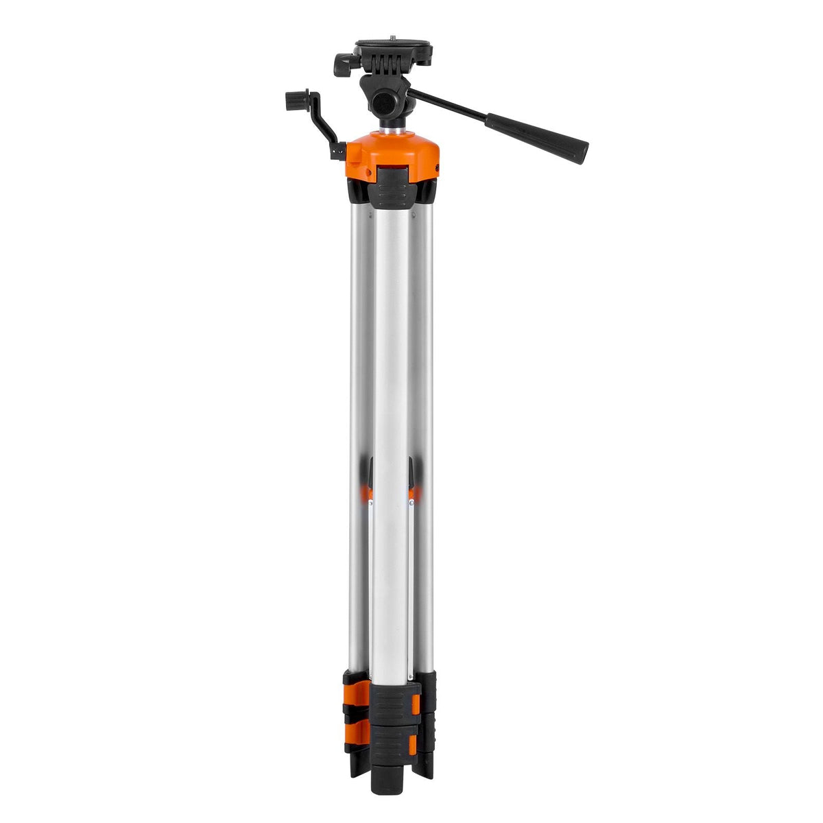 Laser Level Tripod, ¼ x 20 Thread Mount, 27.36-68.11 inch Height Adjustment with Integrated Level Bubble Lightweight Laser Scanner Stand, Retractable Legs Aluminum Tripod for Stable Measurement