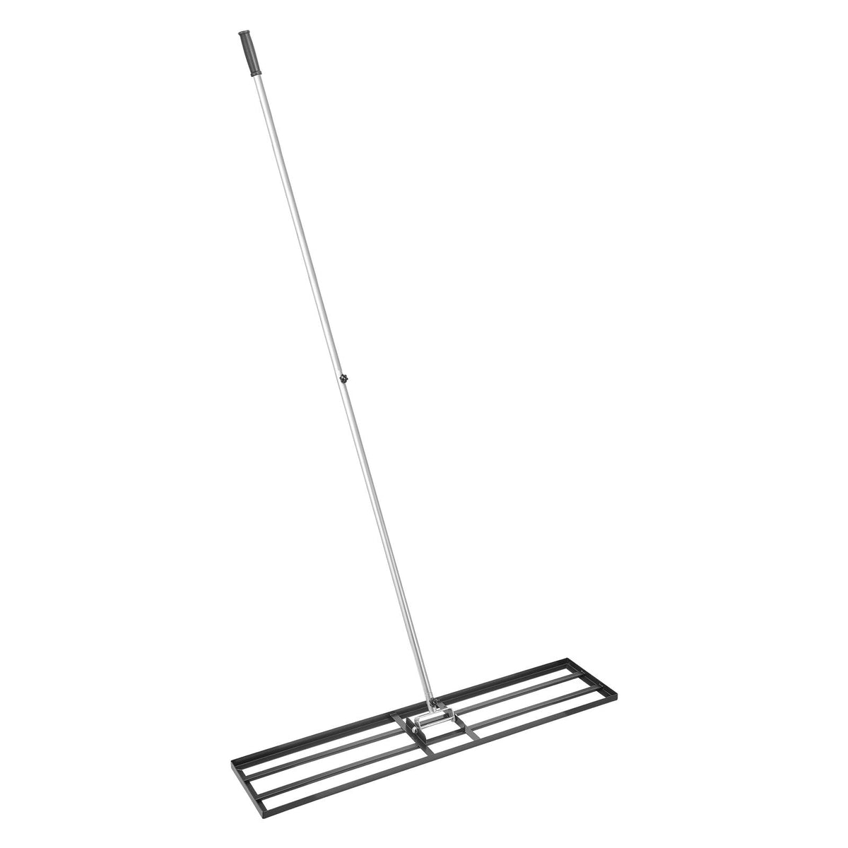 Lawn Leveling Rake, Lawn Leveler with 83.9 in Handle, 48x10 in Ground Plate, Rust-Resistant Carbon Steel Soil Leveler, 2 Heights Adjustable, Effort Saving Lawn Leveling Tool for Yard Golf Court
