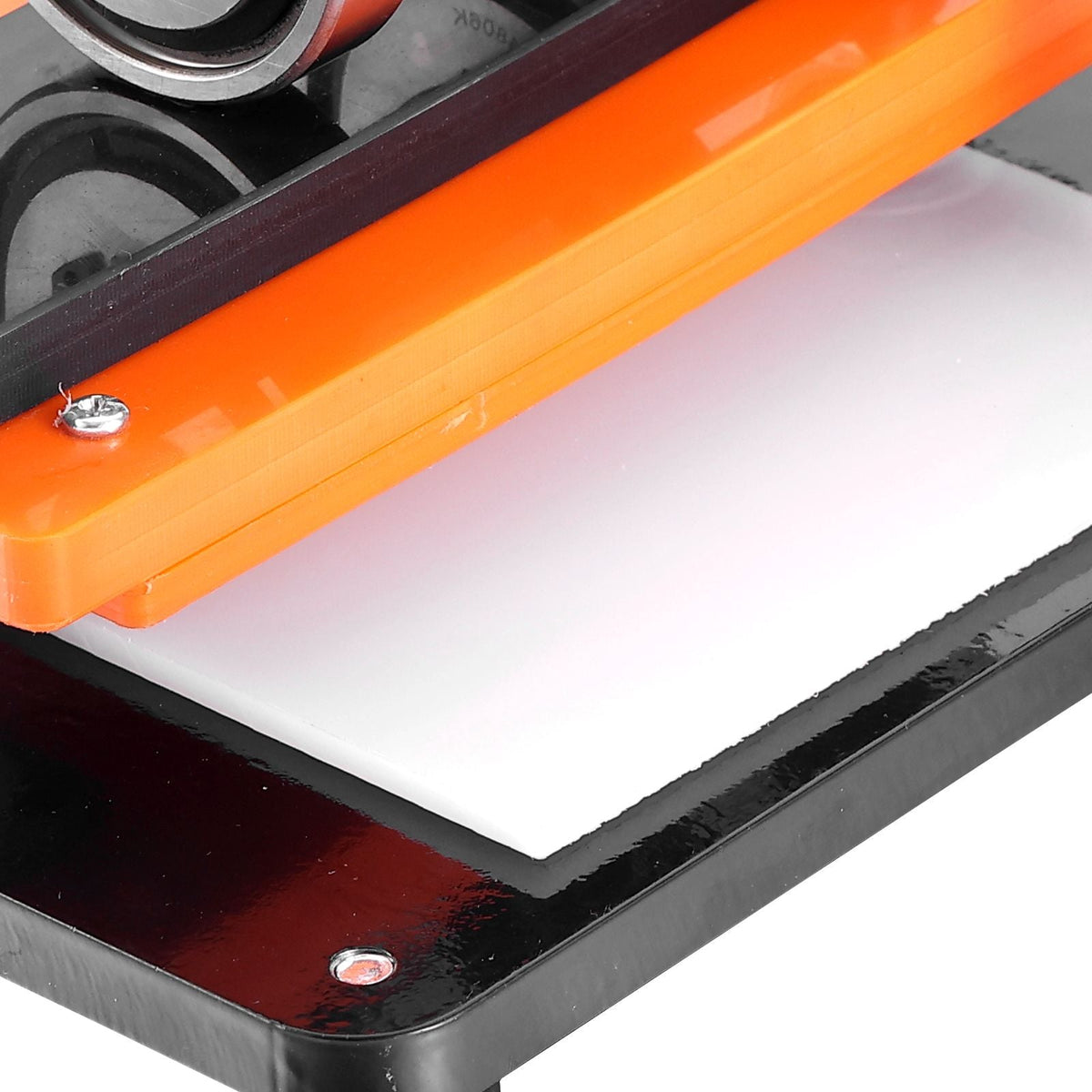Leather Cutting Machine, 7.1 x 3.9 in Embossing Plate Manual Die Cutter, 0.47 in Pressure Stroke Dual Guide Shafts Die Cut Machine, Leather Embossing Machine for Various of Materials