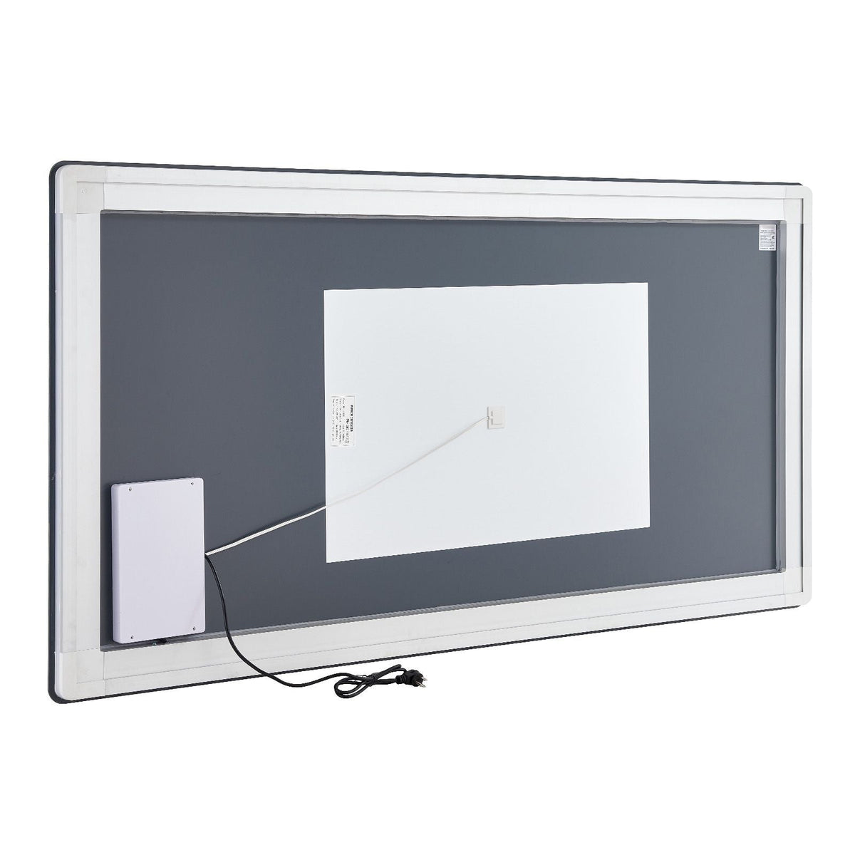 LED Bathroom Mirror, 36" x 72" LED Bathroom Vanity Mirror with Frontlit and Backlit, Anti-Fog Memory Mirror with Lights, Stepless 3 Colors Temperature Dimmable Bathroom Mirror, Wall Mounted
