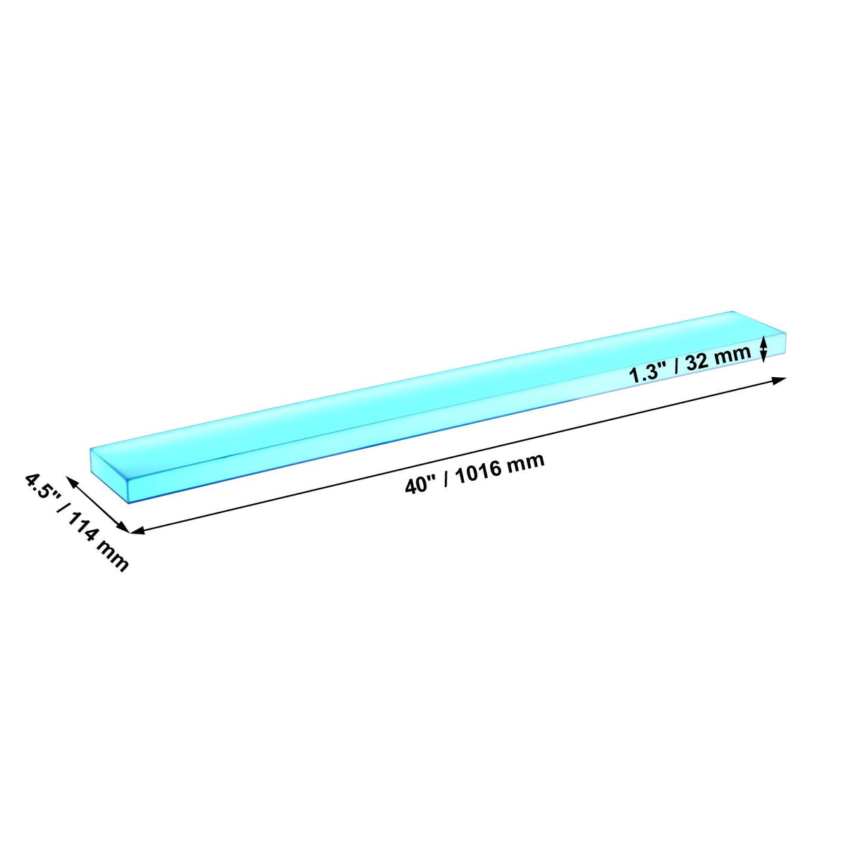 LED Lighted Liquor Bottle Display, 1 Tier 40 Inch Wall Mounted Whiskey Rack Stand, 1 Step Commercial Illuminated Home Bar Shelf, Acrylic Drinks lighting Shelves with RF Remote & App Control