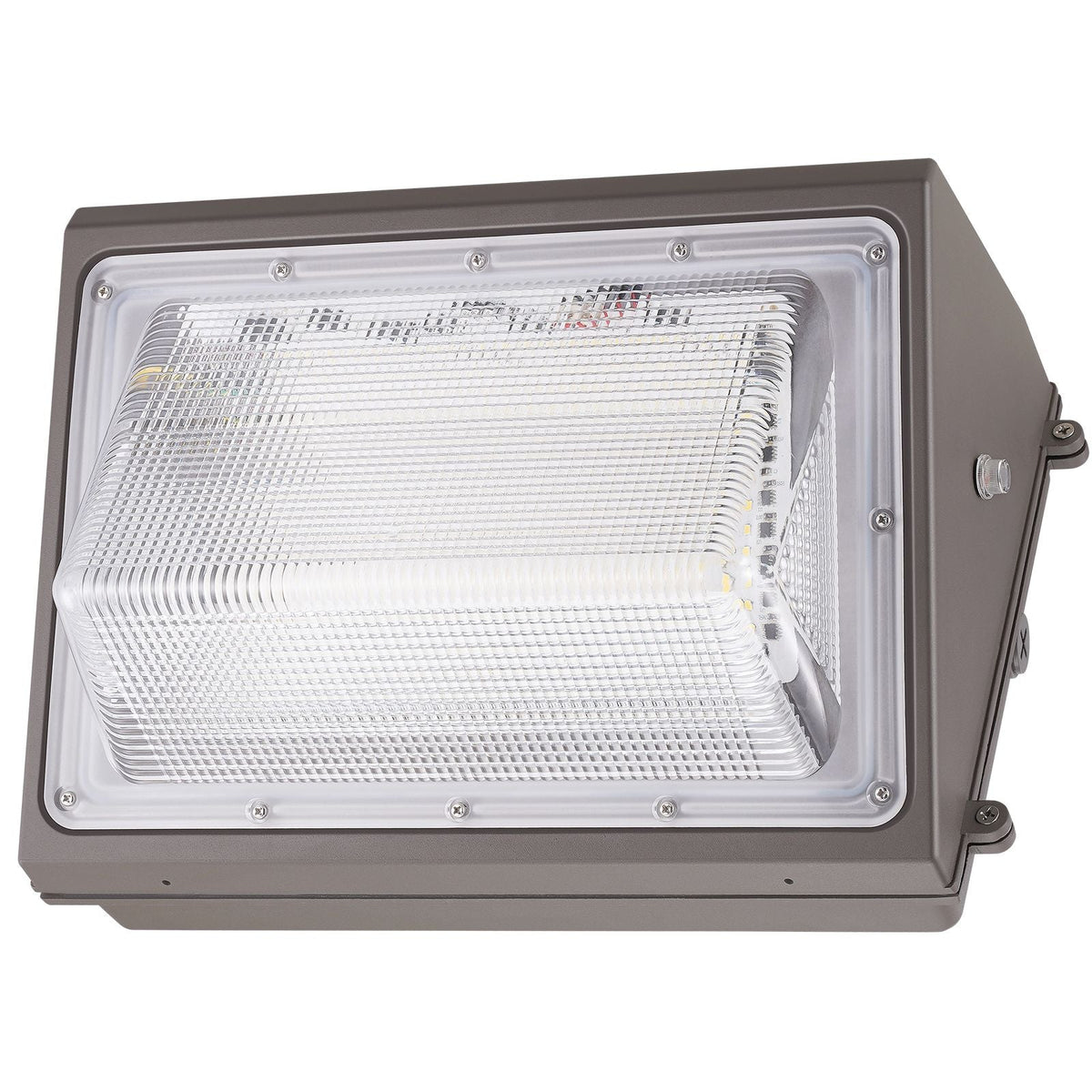 LED Wall Pack Lights, 120W 11000LM, 5000K Commercial Outdoor Lights Security Lighting Fixture, with Intelligent Light Sensing 240 LED beads Energy Saving for Garages Yards, IP65 Waterproof