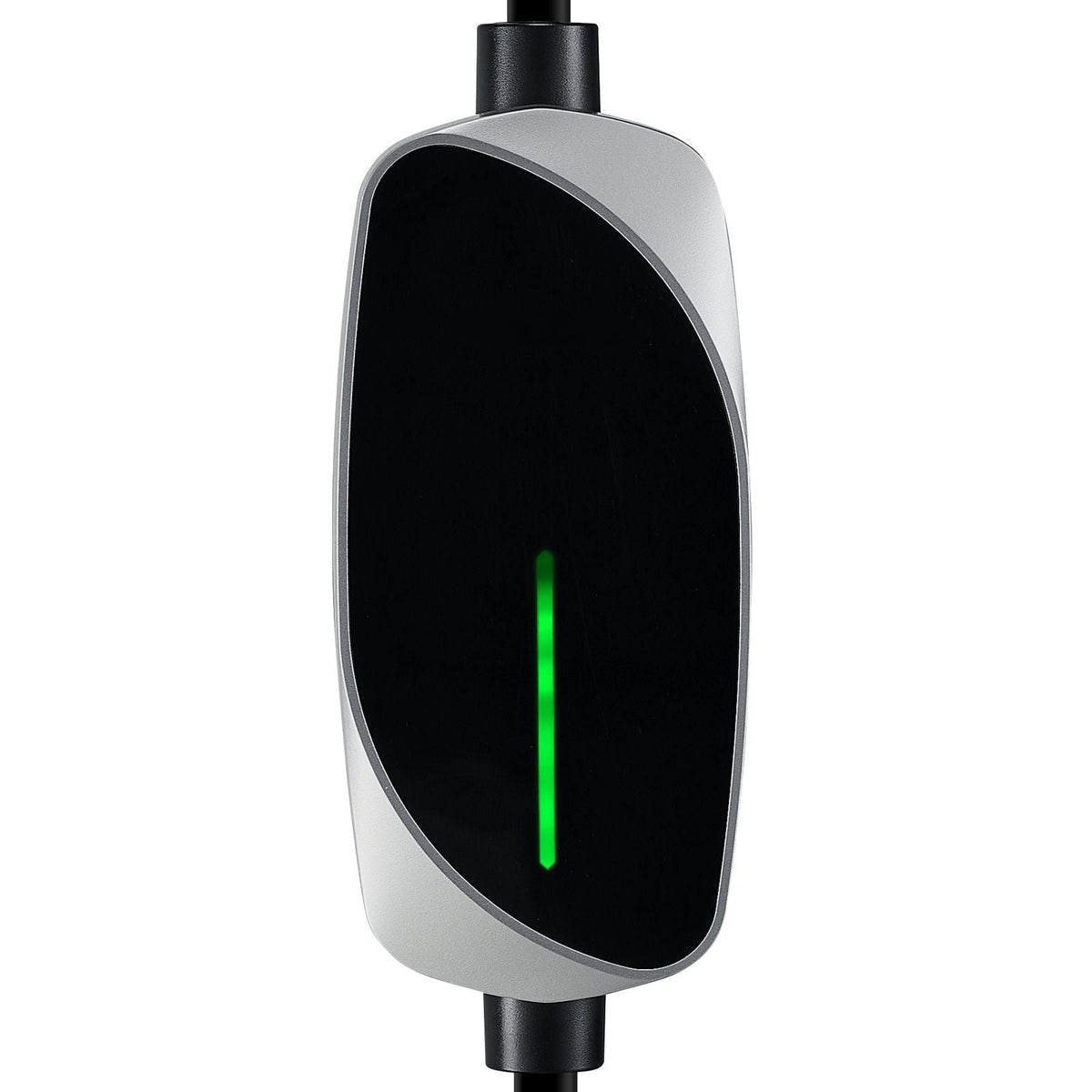 Level 1&2 EV Charger, 16 Amp, Electric Vehicle Portable Charger with 25 ft Charging Cable, 120V-240V, NEMA 6-20P Plug NEMA 5-15 Adapter, LED Indicator, Home Car Charging Station for SAE J1772 EV