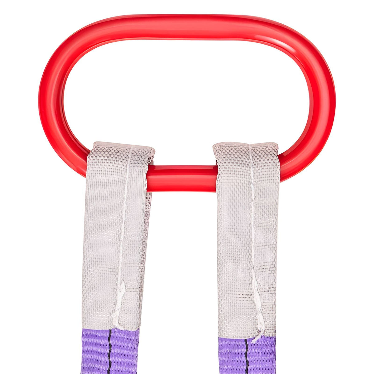 Lifting Sling Straps, 2Pcs Two-Leg Polyester Bridle Sling with Hooks, 4400LB Capacity, 5Ft Heavy Duty Rigging Strap, Thickened & Wear-Resistant Webbing Slings for Engines Cranes Hoists Truck