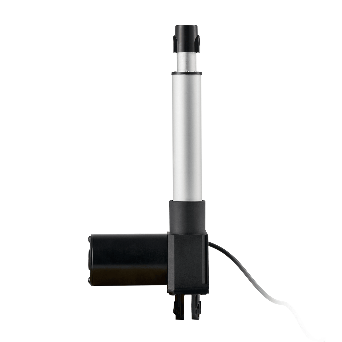Linear Actuator 12V, 6 Inch Heavy Duty 1320lbs/6000N Linear Actuator, 0.19"/s Linear Motion Actuator with Mounting Bracket & IP44 Protection for Electric Door Industrial Machinery Vessels Cargo