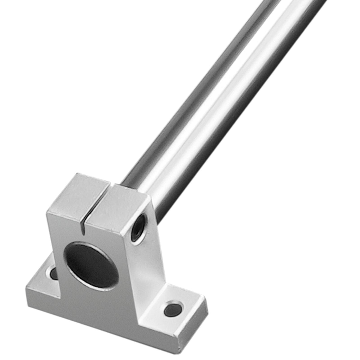 Linear Guide Rail Set, SFC20 1200 mm, 2 PCS 47.2 in/1200 mm SFC20 Guide Rails 4 PCS SC20 Slide Blocks 4 PCS Rail Supports, Linear Rails and Bearings Kit for Automated Machines CNC DIY Project