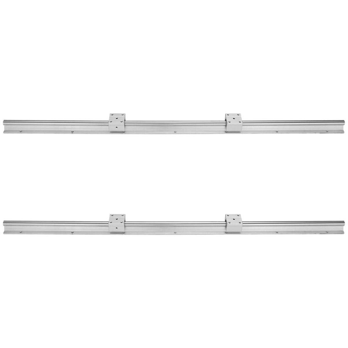 Linear Rail Kit, SBR20 800mm, Includes 2 PCS 31.5 in SBR20 Rails & 4 PCS SBR20UU Blocks, Ideal for CNC Machines, Automation Projects, and DIY Crafts