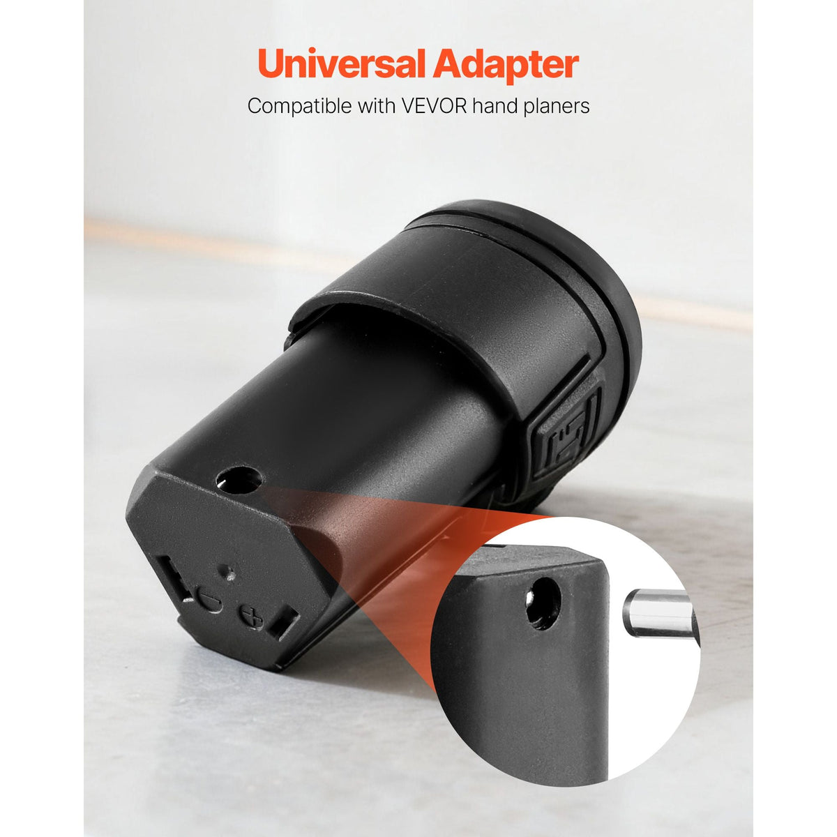 Lithium-Ion Battery, 12V 2Ah, Portable Lithium Battery Pack Replacement, with Universal Adapter, Easy to Carry, Compatible with Makita Interfaces, Cordless Electric Hand Planer, 1-Pack