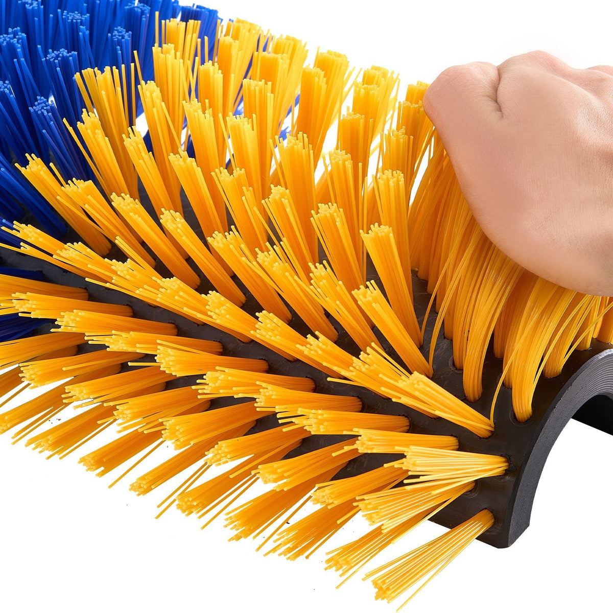 Livestock Scratching Brush, 2 Pcs Horse Brush with 4 Screws, 17.1 x 7.5 in Cow Scratcher, for Back Itch Relief & Keep Cleaning, Grooming & Scratching Post Brush for Horse, Pig, Cattle Supplies