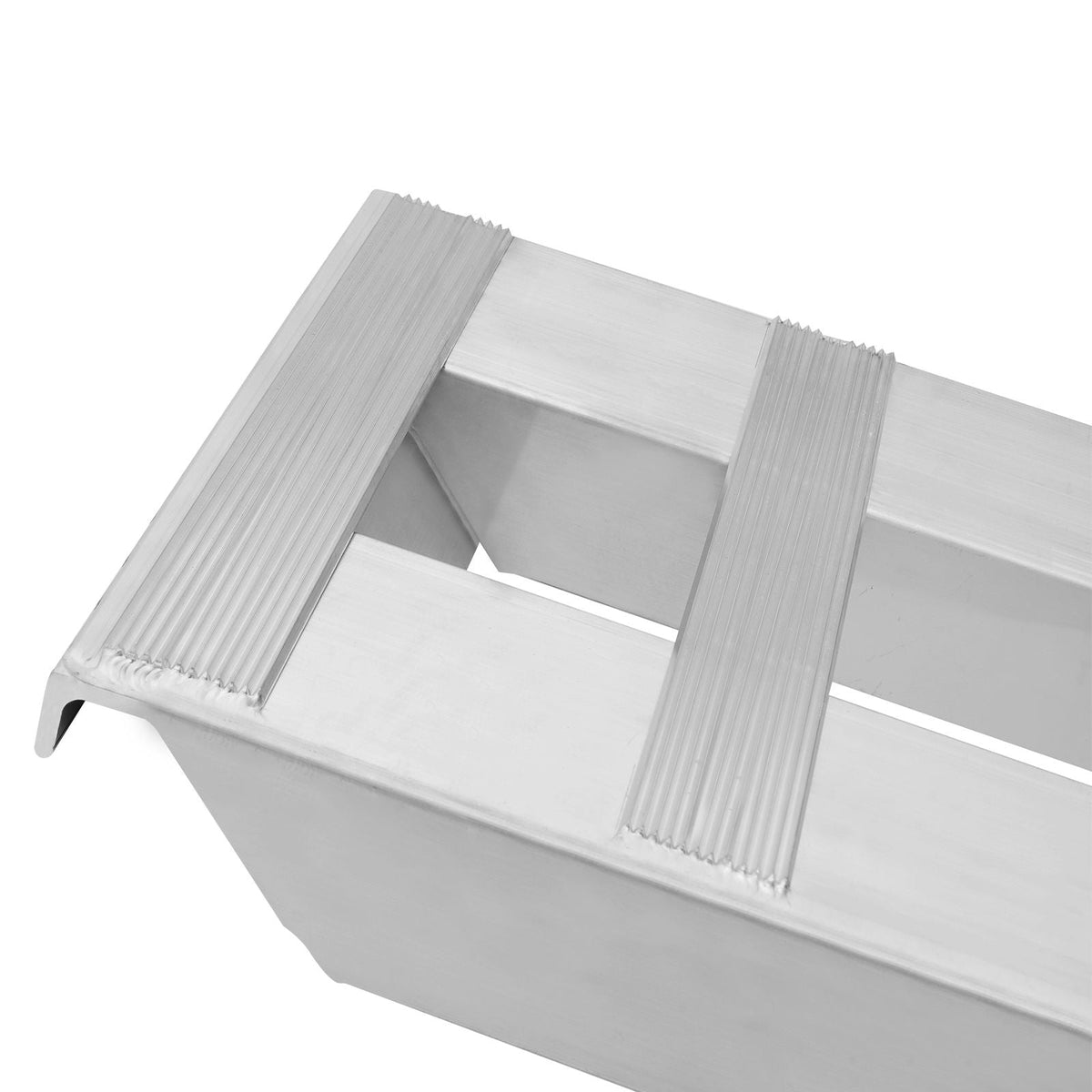 Loading Ramps, 2 Pcs 72 x 15 in, Durable Aluminum and Heavy-Duty Trailer Ramp Set with Anti-Slip Plates, 6000 Lbs Combined Capacity, for Carts, Farm Tractors, ATVs, Lawn Mowers, Motorcycles